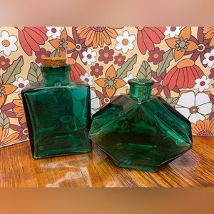 Emerald Green mini trinket jars 💚